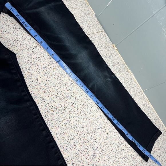 Madewell Skinny Skinny Crop Denim Jeans Dark Wash Whiskered size 27 - Picture 13 of 13